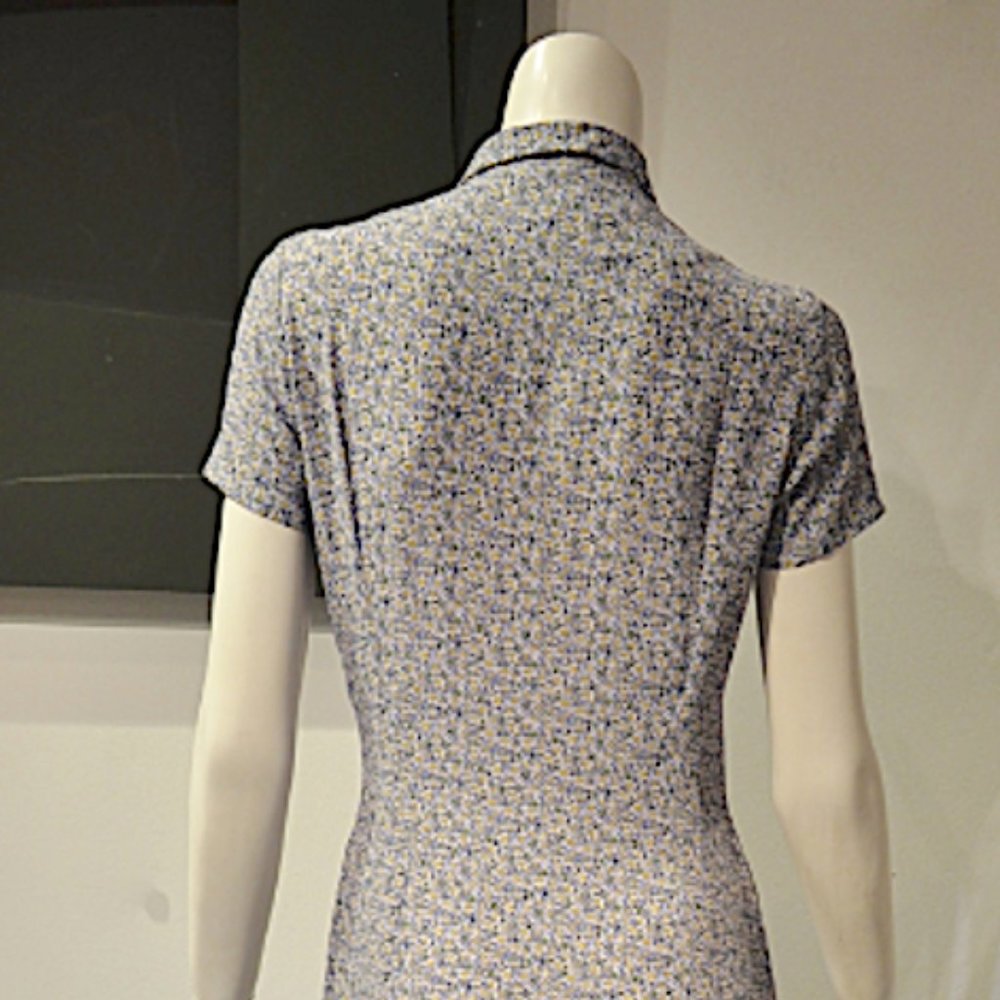 Vintage 90's Liberty Print B/F Maxi Dress - Picture 8 of 10
